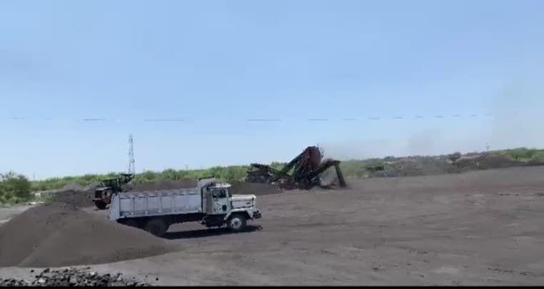 Vista alternativa de la planta procesadora